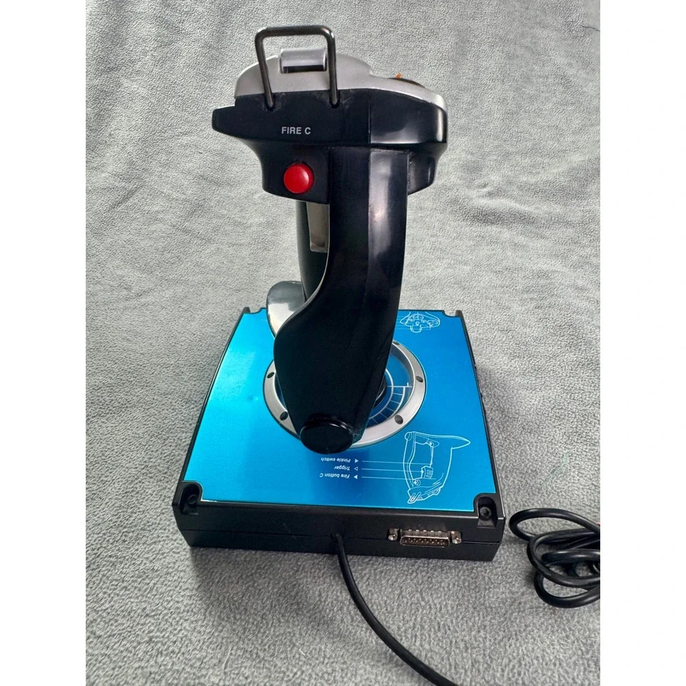Saitek‎ X45 Digital Flight Control Stick Joystick PC Flight Simulator Controller